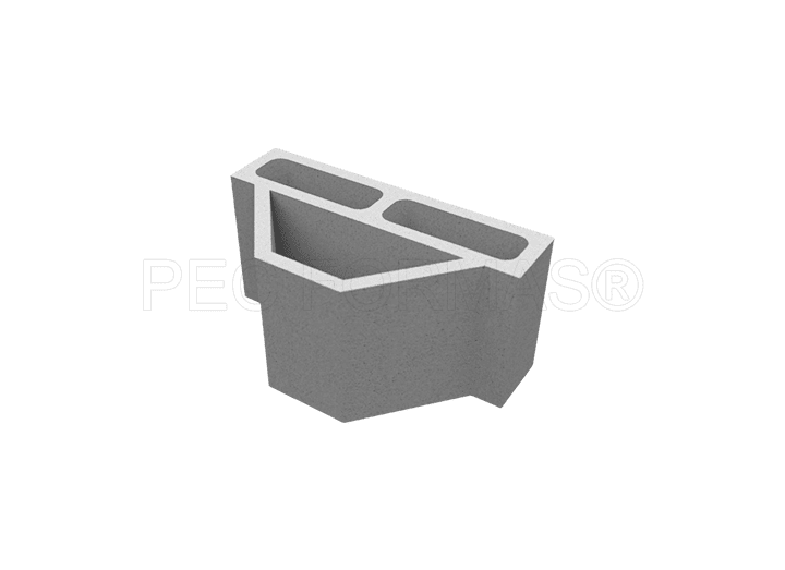 Fôrma Metálica para Jardineira Vertical