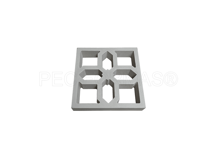 Fôrma Plástica para Elemento Vazado Flor