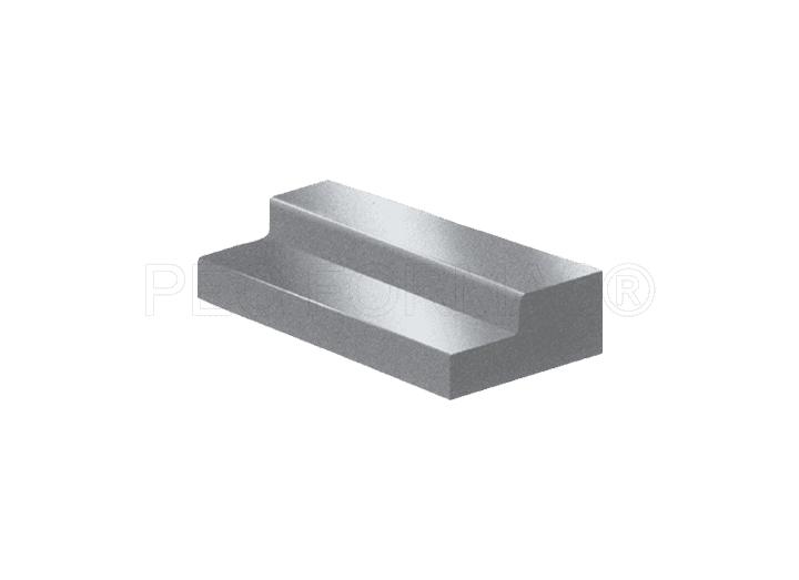 Fôrma Plástica para Guia Acoplada
