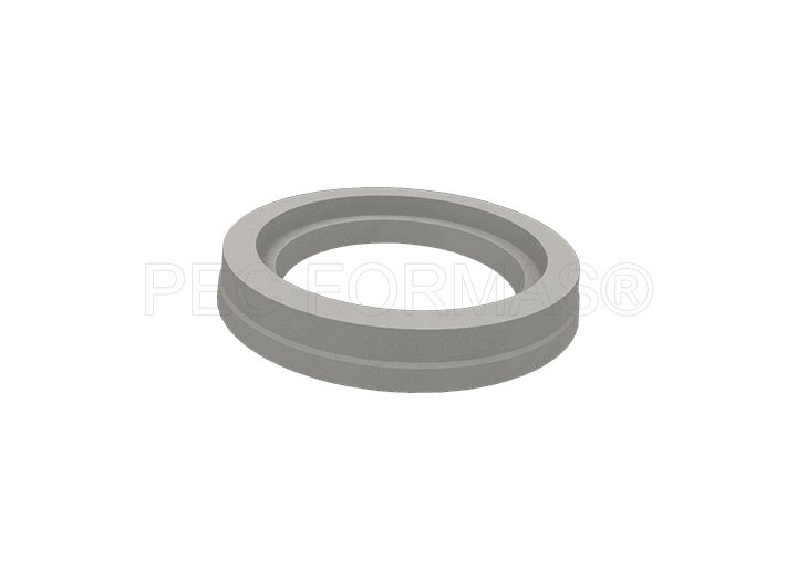 Fôrma Plástica para Moldura de Inspeção Redondo