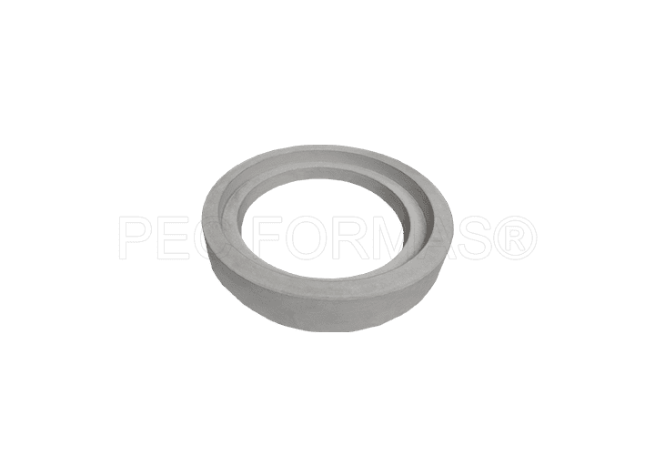 Fôrma Plástica para Moldura de Inspeção Redondo