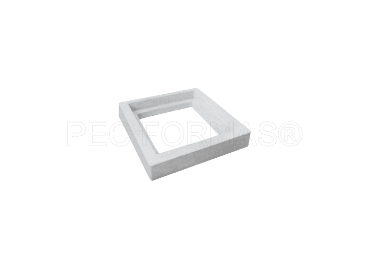 Fôrma Plástica para Moldura de Inspeção Quadrada