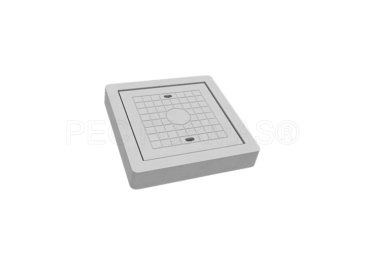 Fôrma para Moldura de Inspeção Quadrado