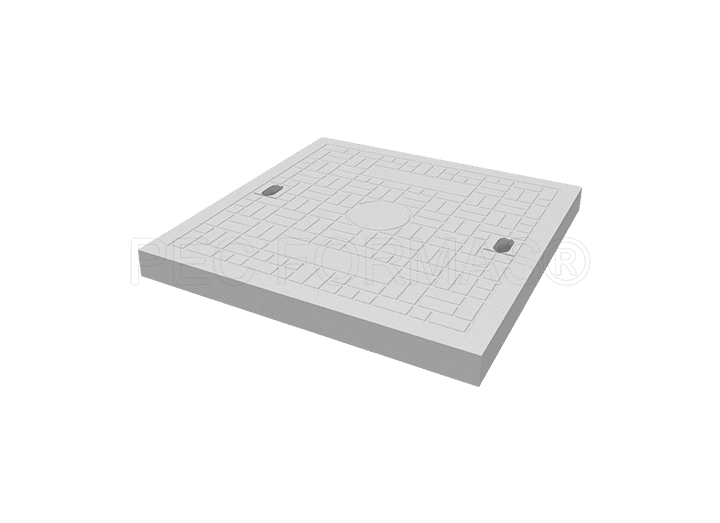 Fôrma Plástica Tampa de Inspeção Quadrada